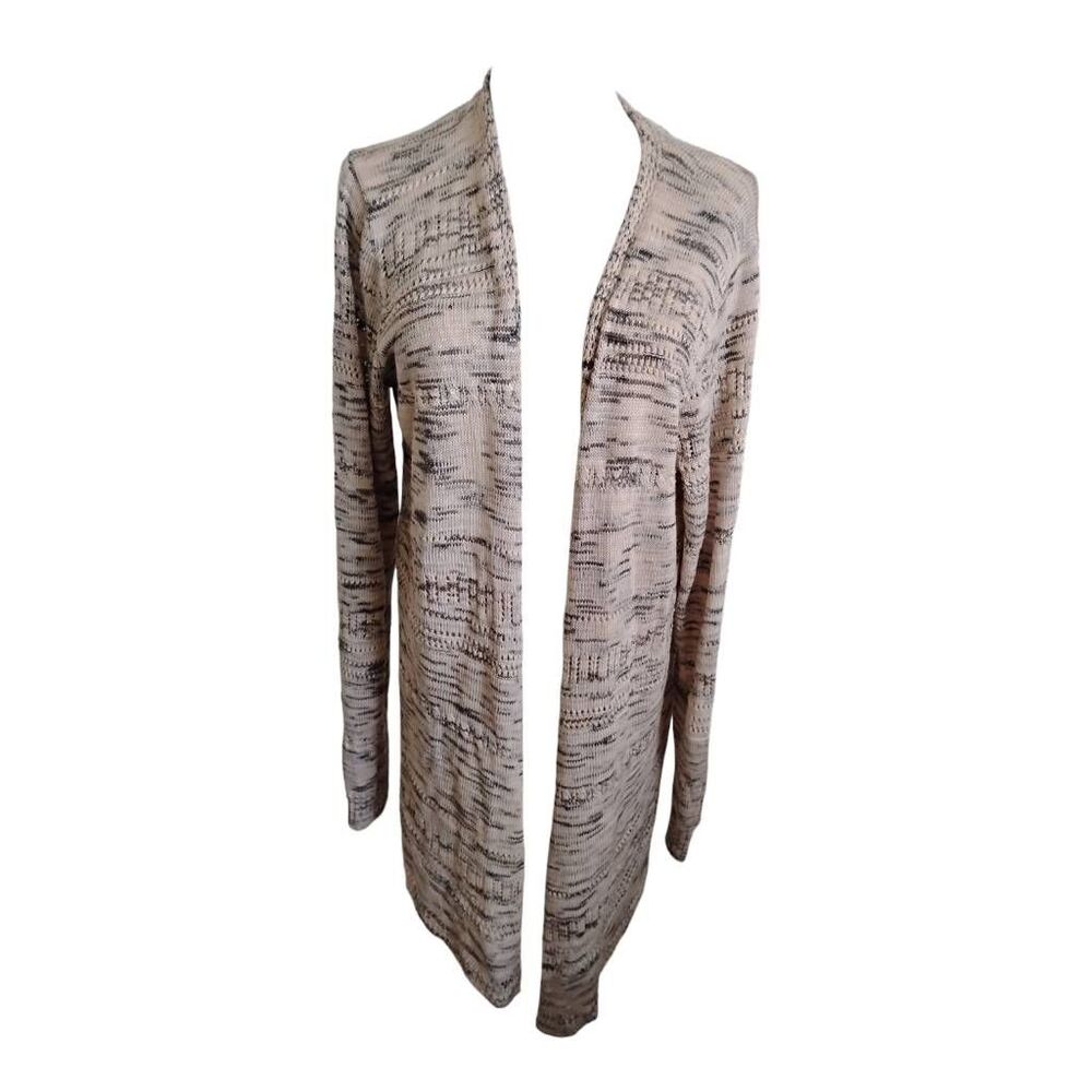Knox Rose Plus Size Tan Asymmetrical‎ Cardigan Sweater Size 2X